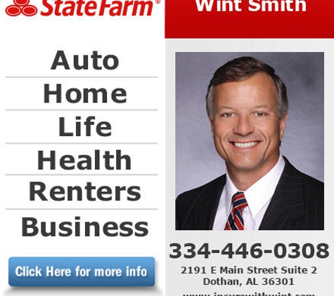 Wint Smith - State farm Insurance Agent - Dothan, AL