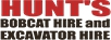Hunt's Bobcat Hire Logo