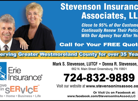 Stevenson Insurance Associates LLC - Greensburg, PA