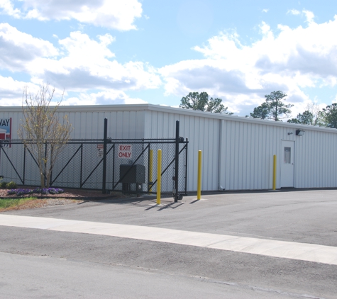 StorAway Super Storage - New Bern, NC. StorAway Storage New Bern - Exit Gate to Academic Drive