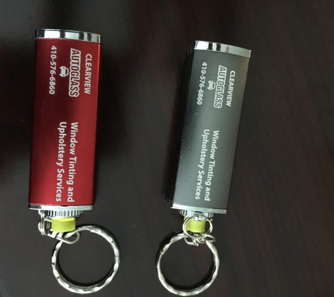 Clearview Auto Glass & Repair - Halethorpe, MD. CVAGR Keychains!
