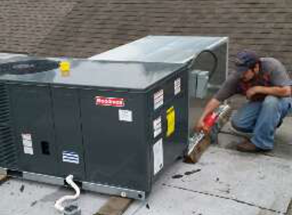 A J Heating & Cooling - Houston, TX. certified techs.