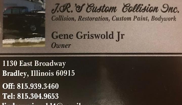 JR's Custom Collision, Inc. - Bradley, IL
