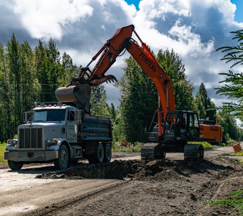 Foster Construction - Soldotna, AK. Kenai Peninsula Borough, Septic Systems, Road Maintenance