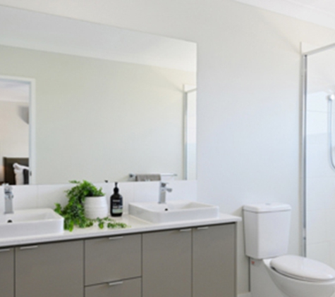 Bradnam's Windows & Doors - Warana, QLD. 2-Panel Semi Frameless Shower Screen