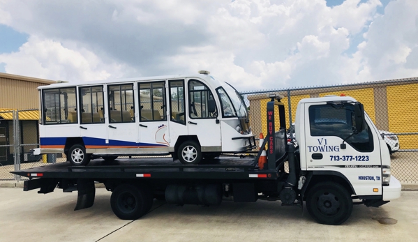 V1 Towing - Houston, TX. Golf Minibus ����