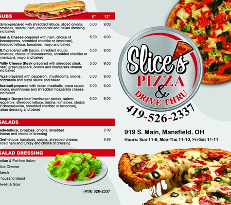 Slice's Pizza & Drive Thru - Mansfield, OH