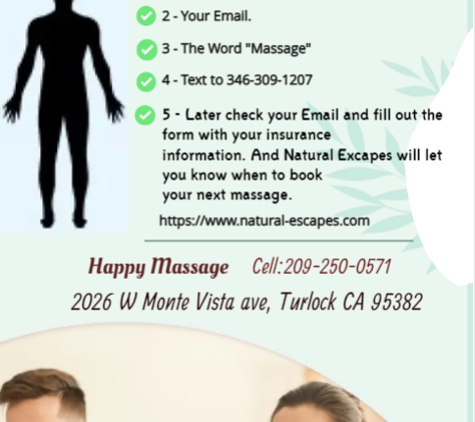 Happy Massage - Turlock, CA