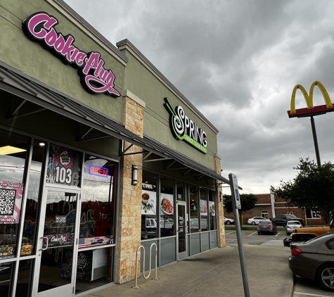 Cookie Plug - San Antonio, TX. Uptown Storefront facing McDonald's