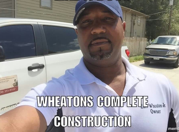 Wheaton's Complete Construction/Earl Wheaton Jr. - Beaumont, TX