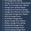GARAGE DOOR GLENDALE CA - Handyman Services