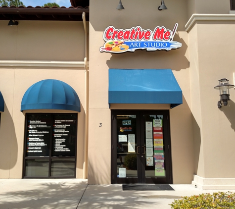 Creative Me Arts Studio - Saint Johns, FL. We're located in The Promenade at Bartram Springs Shopping Plaza.