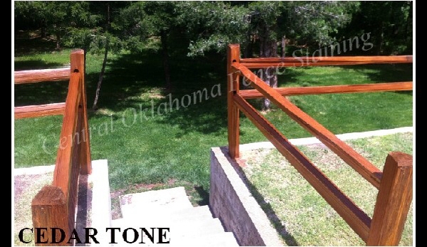 Central Oklahoma Fence Staining
