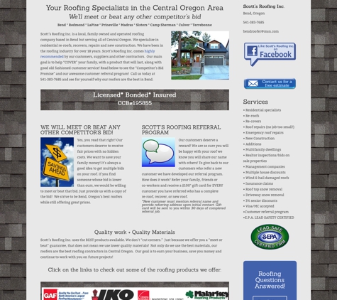 Bend Pro Web Design - Bend, OR