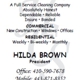 Hilda's Cleaning Service