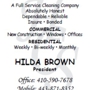 Hilda's Cleaning Service