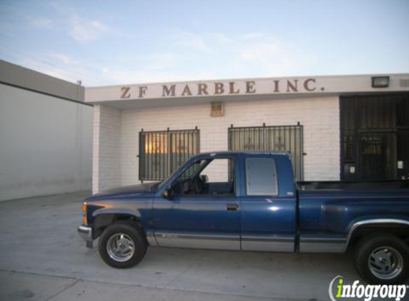 Z F Marble Inc - Sun Valley, CA