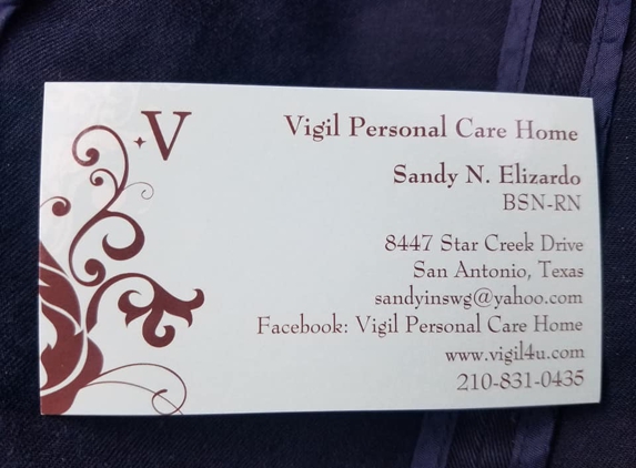 Vigil Personal Carehome - San Antonio, TX