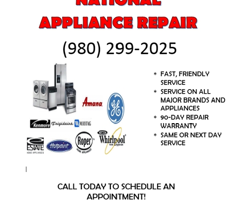 National Appliance Repair - Charlotte, NC