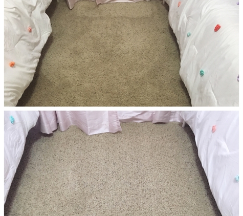 Bulldog Floor Cleaning - Abilene, TX. 12-year old carpet restored.