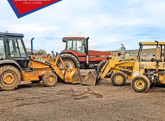 Land Technics - Mesa, AZ. Heavy dirt moving equipment