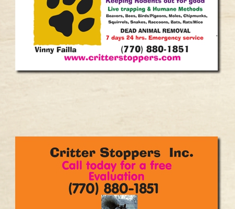 Critter Stoppers Inc. - Woodstock, GA