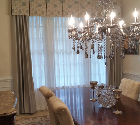 Custom Curtains By Design - Jarrettsville, MD. A dinning room so beautiful. We did this entire home