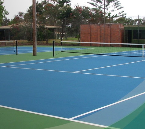 KCL Sports - Redhead, NSW. Acrylic Tennis Courts