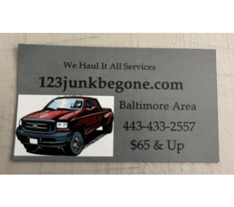 123 Junk Be Gone - Baltimore, MD