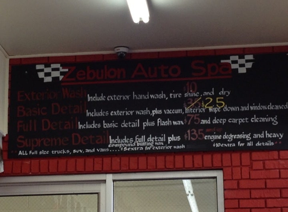 Zebulon Auto Spa Care, LLC - Macon, GA