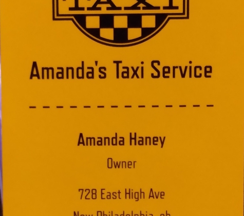 Amanda's Taxi Service - New Philadelphia, OH