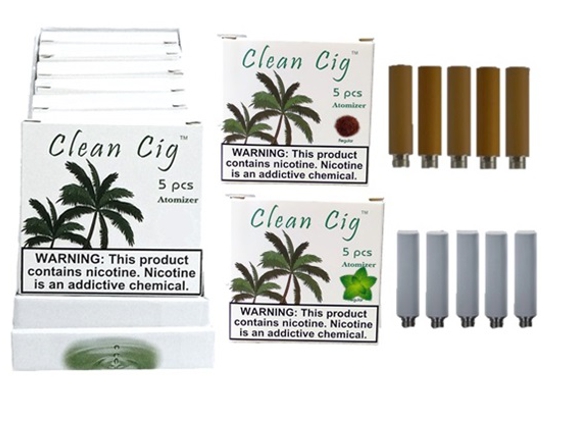 Clean Cig - Blanchard, OK. Atomizers Regular & Menthol 36mg, 24mg, 18mg, 14mg, 11mg