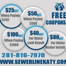 Sewer Line Katy TX - Plumbers