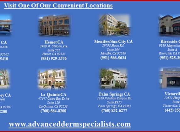 Advanced Dermatology & Skin Cancer Specialists Menifee - Menifee, CA