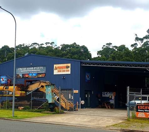 Excavator Parts Pty Ltd - Wauchope, NSW. Excavator Parts Workshop