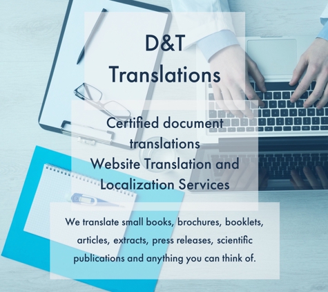 D&T Translations - Belleville, NJ. D&T Translations