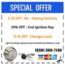 Ignition Key Replacement New Braunfels TX - Locksmiths Equipment & Supplies