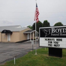 Boyd Funeral Home - Monuments