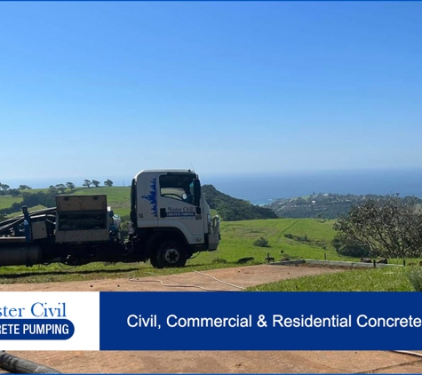 Master Civil Concrete Pumping - Kiama, NSW. Civil, Commercial & Residential Concrete Pumping