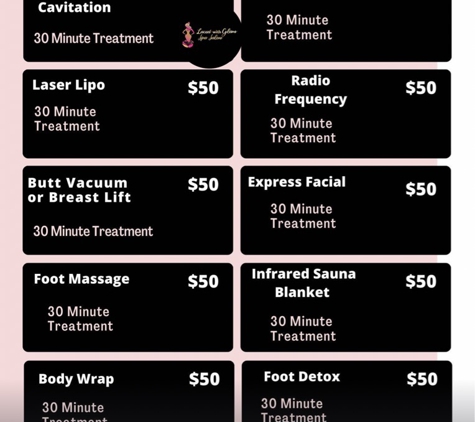 Laced With GlamSpa Salon - Arlington, TX. Pick 3/4 Specials