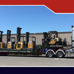 Membrey's Transport & Crane Hire - Dandenong South, VIC. Team of experienced operators and dedicated staff.