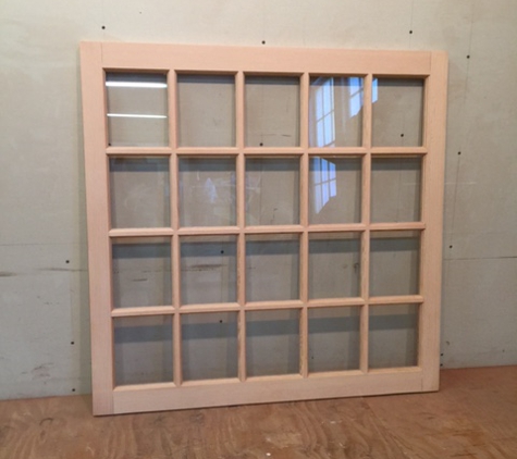 Jim Illingworth Millwork, LLC - Adams, NY. Custom Douglas Fir interior window sash, project in PA.