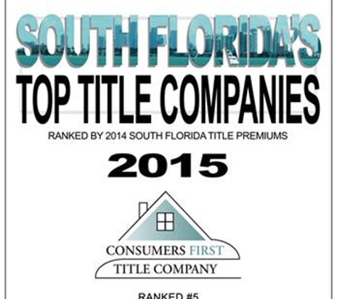 Consumers First Title Company - Coral Springs, FL