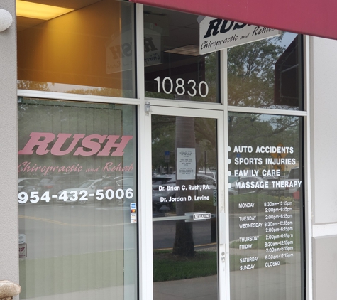 Rush, Brian C DC - Pembroke Pines, FL. It's Rush Chiropractic in Pembroke Pines for Bill Lewis.