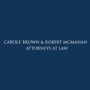 Carole Brown & Robert McMahan