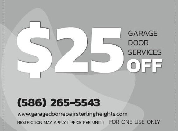 Garage Door Repair Sterlingheights MI - Sterling Heights, MI