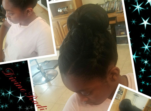 Divine Radiance Healthy Hair Care Services Beauty Salon - Killeen, TX. Updo by Wanda