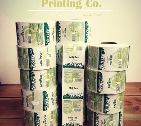 Patrick Label Printing - Los Angeles, CA. label printing, graphic design