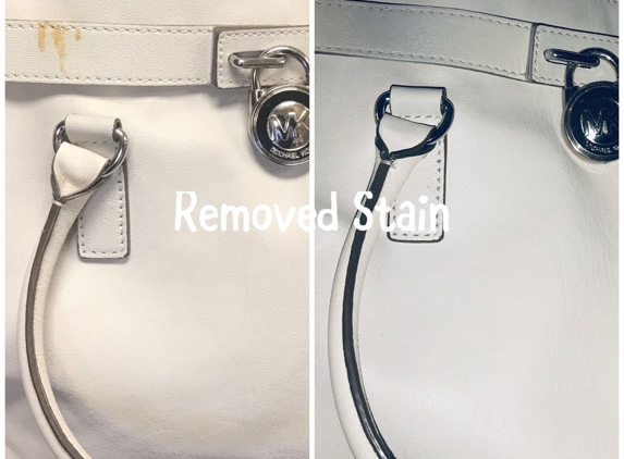 Number One Shoe Repair - Cordova, TN. We remove purse stains.