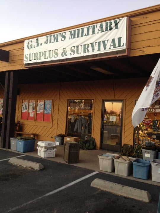 GI Jim s Military Surplus Supply Prather CA 93651 CLOSED